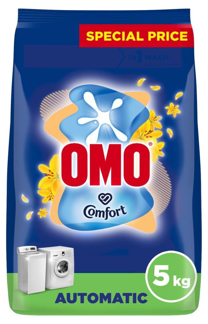 Omo Automatic Laundry Detergent Powder Touch Of Comfort 5kg - Image 1