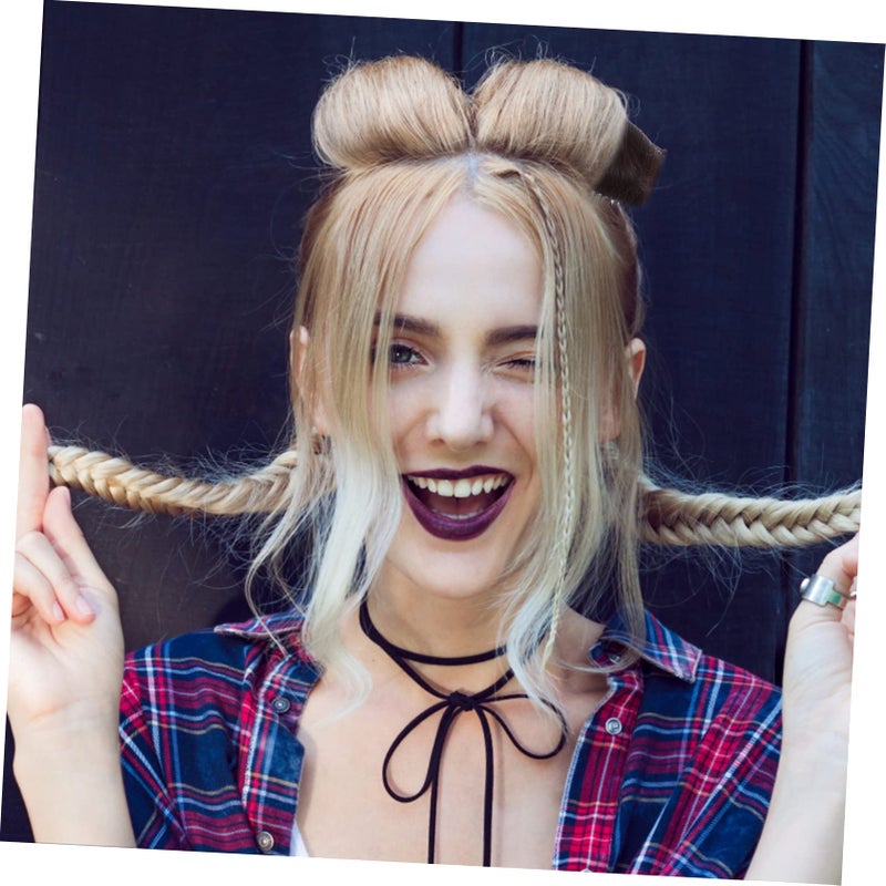Volumizing Hair Combs Set Of 3 For Women Styling Accessory Curly Ponytail Black - Image 3