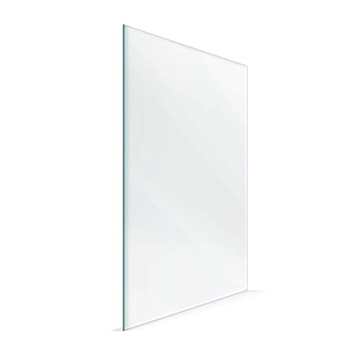 FrameStarr - 11x14 Heat Strengthened Glass - Crystal Clear - Shatterproof & Scratch Proof Picture Frame Replacement Glass - Semi Tempered Cover Sheet - Image 1