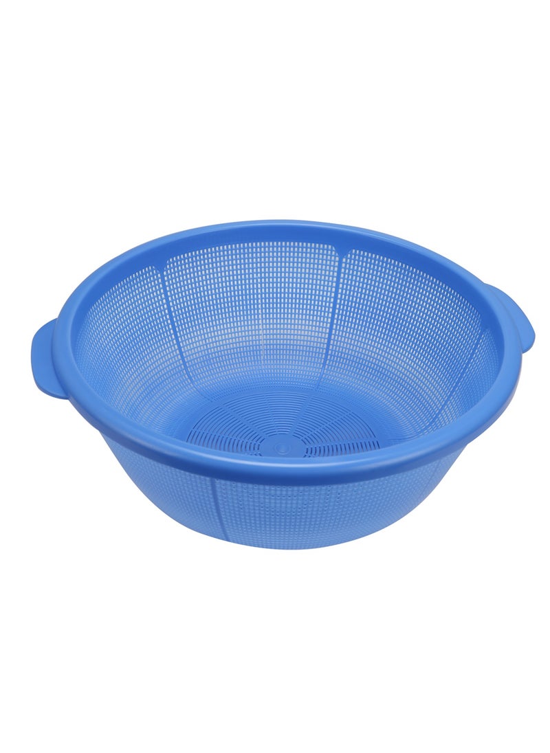 YOLO Multi Purpose Plastic Stainer Colander Washing Net for Fruits, Vegetable and Meat -30cm  - Image 1