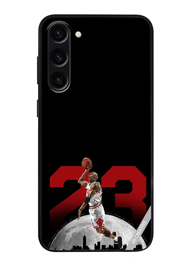 VR CREATIVE Protective Case Cover For Samsung Galaxy S24 Lebron 23 Over The City Design Multicolour - Image 1