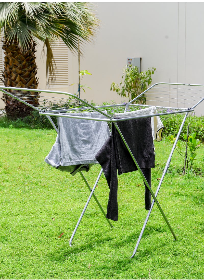 Royalford Cloth Dryer RF10877 | Metal Drying Rack | Multifunctional Air Dryer Ideal for Indoor/Outdoor | Easy Store & Folding Clothes Dryer  - Image 5