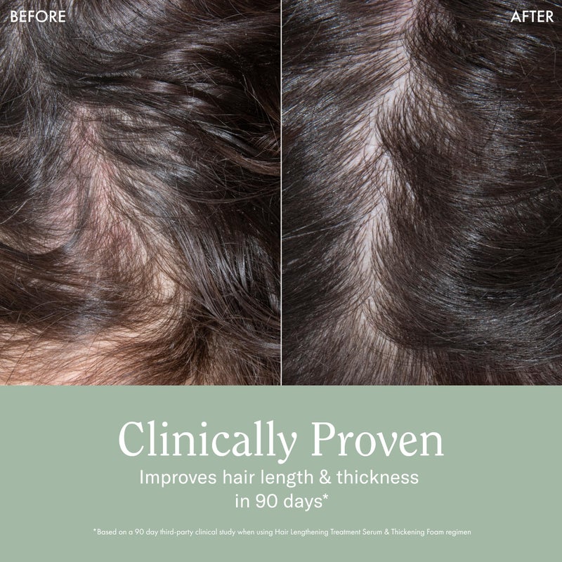 Rizos Curls رغوة تكثيف ريزوس كيرلز 2 في 1 علاج + مصفف، تحسن سمك الشعر، تقلل من التكسر، تعزز الحجم عند الجذور وتحسن صحة الشعر، 4.2 أونصة - Image 4