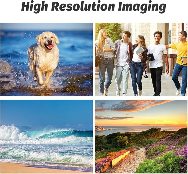 2 4 Inch Digital Camera 50MP Photo 8X Zoom 4K Video Compact Portable No Memory Card - Image 5