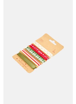 Muy Mucho 5 Pcs Ruban Ribbons 200cm, Multicolor  - Image 2