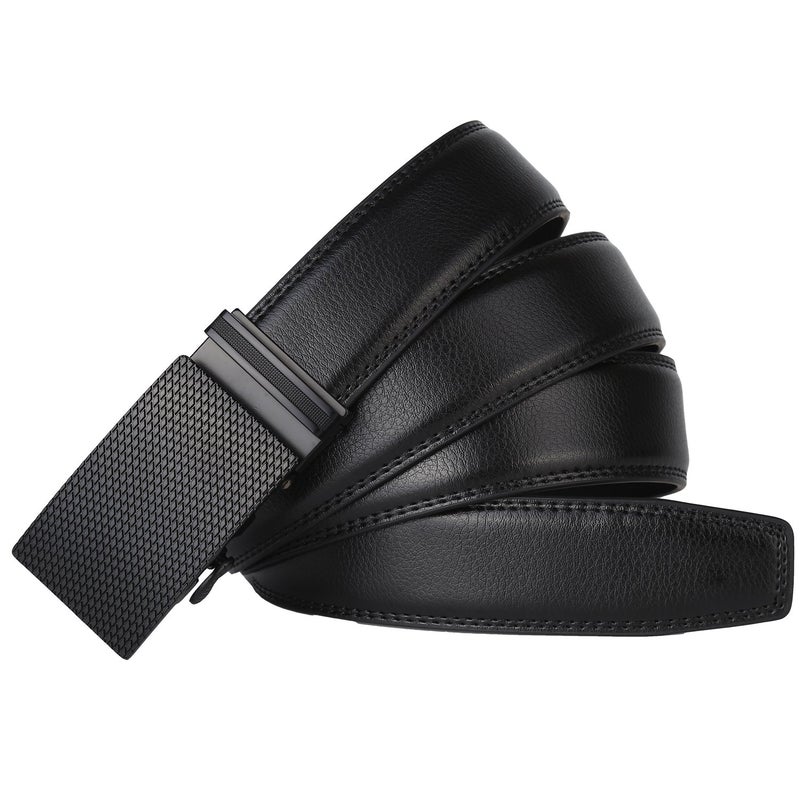 Lavemi Men's Real Leather Ratchet Dress Casual Belt, Cut to Exact Fit,Elegant Gift Box(55-0030) - Image 2