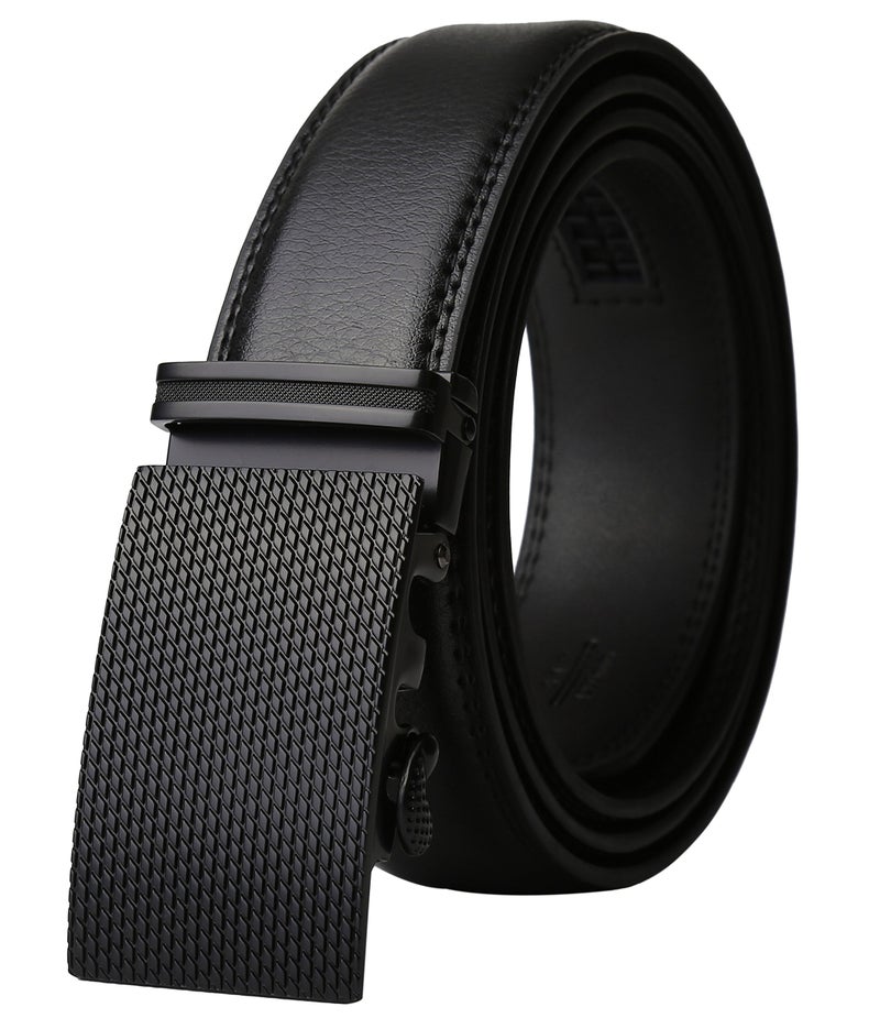 Lavemi Men's Real Leather Ratchet Dress Casual Belt, Cut to Exact Fit,Elegant Gift Box(55-0030) - Image 1