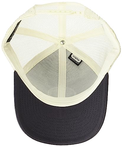 Brixton Men's Baseball Caps, Washed Navy/Off White - Image 2