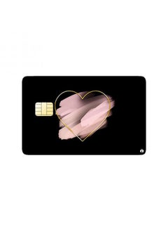 RKN PRINTED BANK CARD STICKER Cute Hearts Drawing  - Image 1