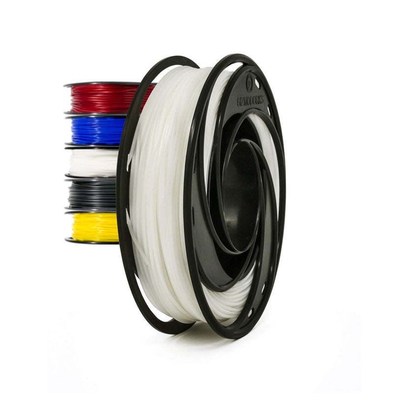 Gizmo Dorks خيوط TPU المرنة من جيزمو دوركس لطابعات 3D 3mm (2.85mm) 200g، أبيض - Image 1