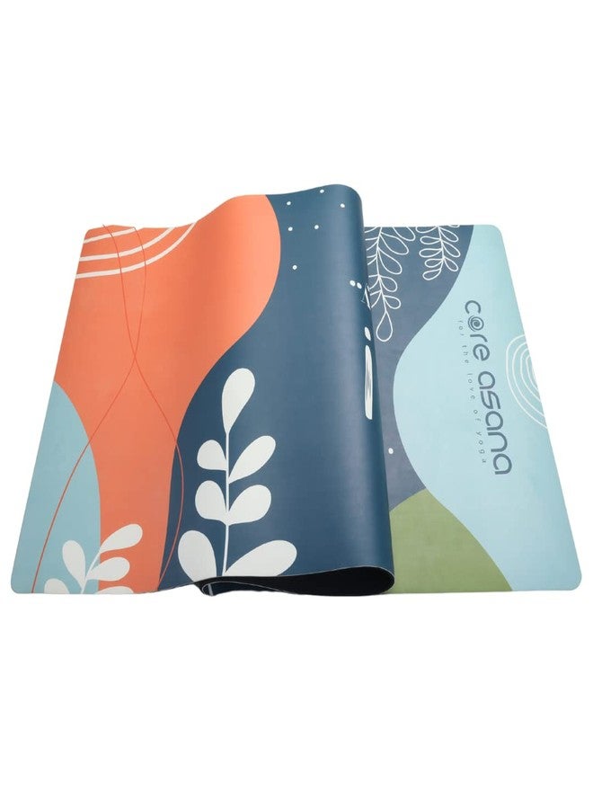 Core Asana Yoga Mat, Anti Skid Exercise Mat, PU Rubber mat (Fun Quote) - Image 1