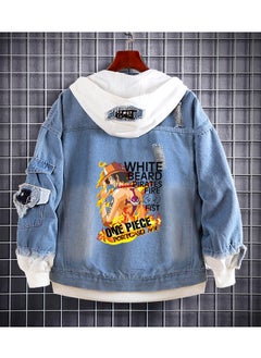 KUYING New One Piece Casual Loose Denim Jacket  - Image 1