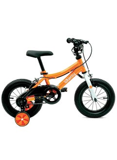 Whimsy Whimsy - Classic 12" Kids Bike  2-Minute Assembly, Handbrake, Child-Friendly Cycle, Adjustable Saddle - Orange  - Image 1