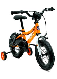 Whimsy Whimsy - Classic 12" Kids Bike  2-Minute Assembly, Handbrake, Child-Friendly Cycle, Adjustable Saddle - Orange  - Image 2