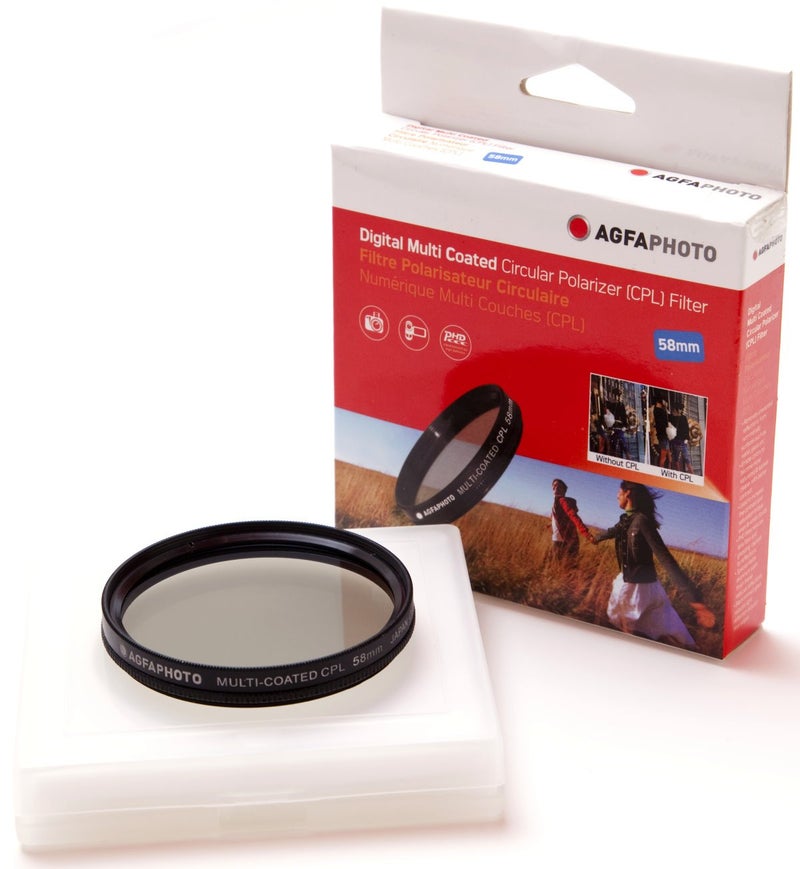 AgfaPhoto AGFA 58mm Multi-Coated Circular Polarizing (CPL) Filter - Image 2