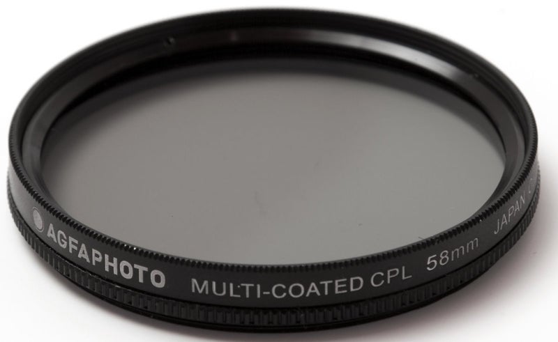 AgfaPhoto AGFA 58mm Multi-Coated Circular Polarizing (CPL) Filter - Image 1