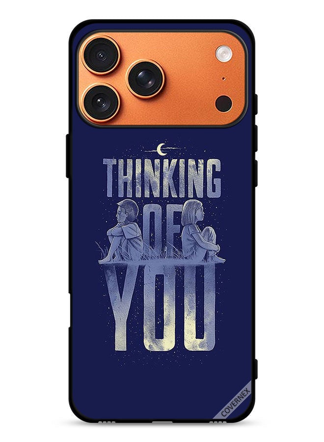 Covernex Apple iPhone 17 Pro Max Protective Case Cover Thinking Of You - Image 1