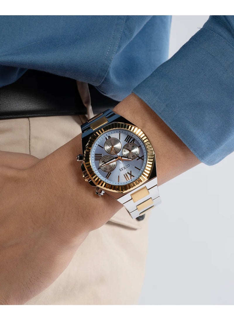 GUESS - Mens Equity Blue Dial Multi-function Watch - GW0703G3 - Image 1