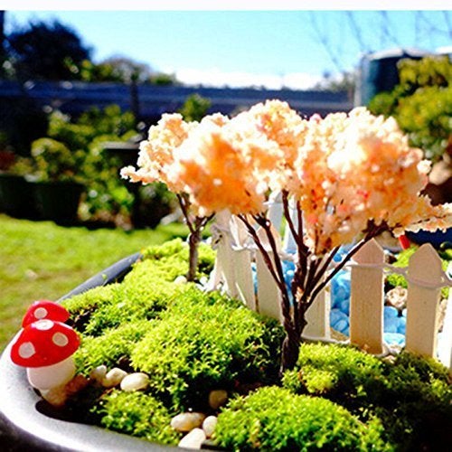 Krisah Combo of 5 pcs Butterflies Stakes,10 pcs Mushrooms & 10pcs Ladybugs Garden/Plant Décor, Multi Color, Small - Image 4