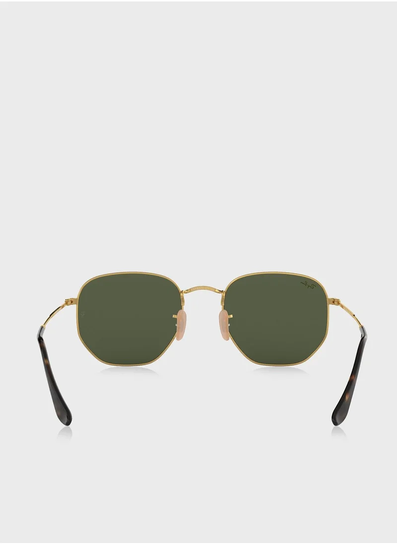 Ray-Ban HEXAGONAL FLAT SUNGLASSES