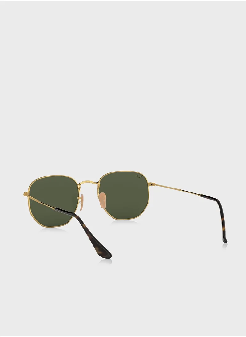 Ray-Ban HEXAGONAL FLAT SUNGLASSES