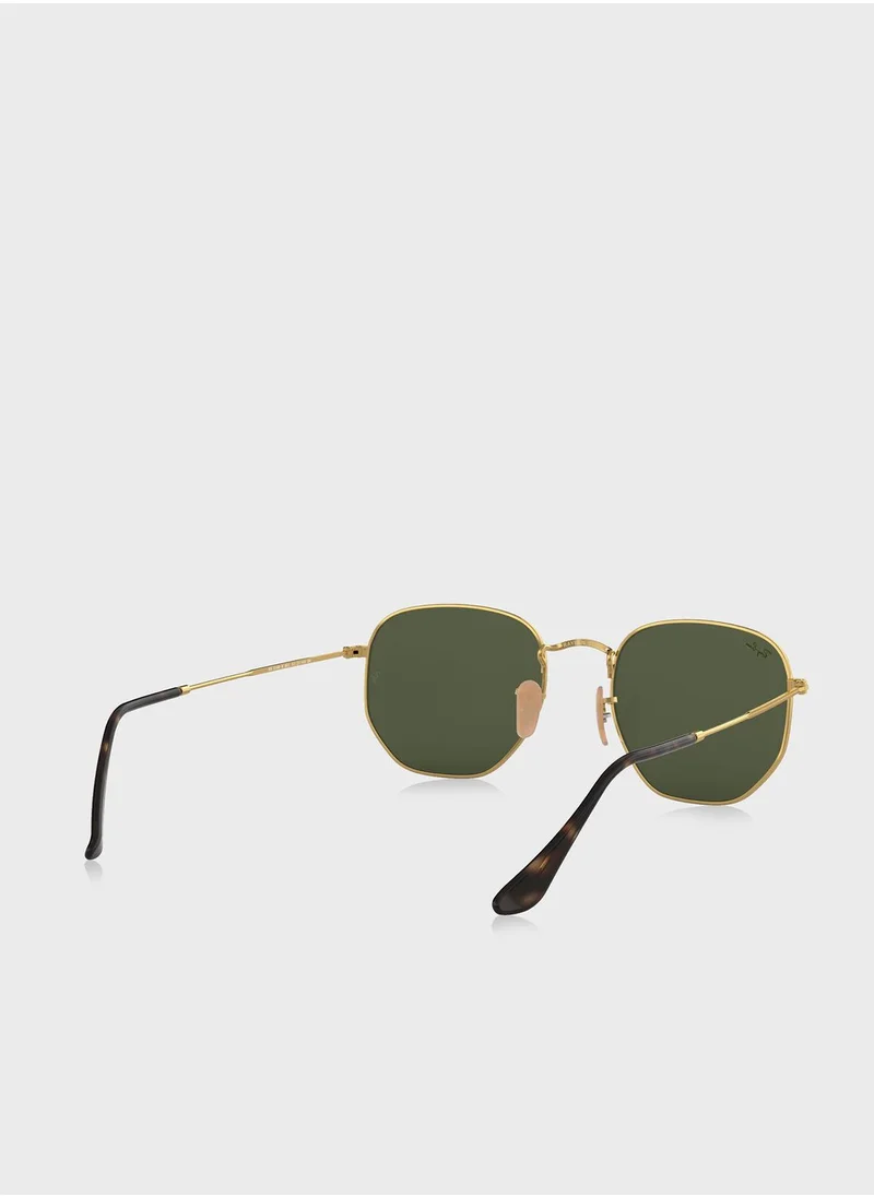 Ray-Ban HEXAGONAL FLAT SUNGLASSES
