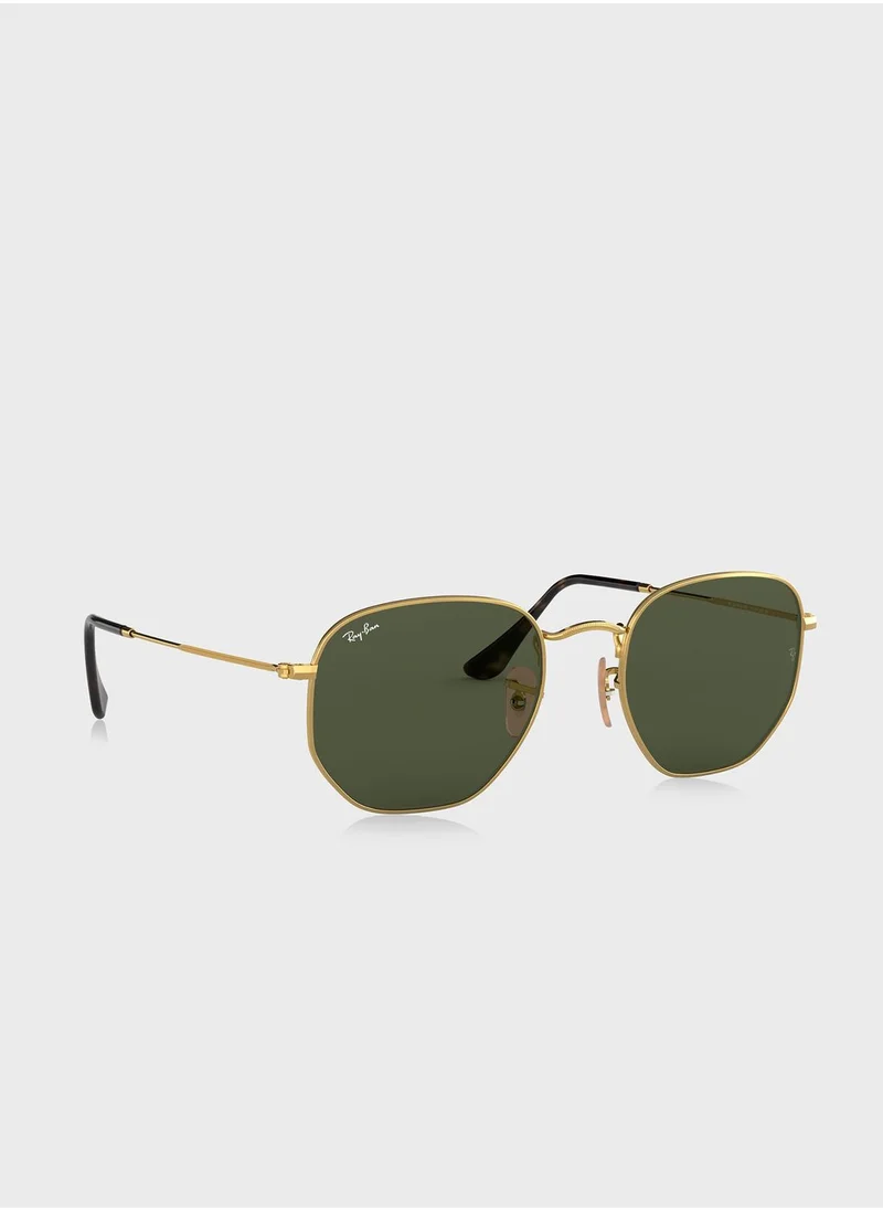 Ray-Ban HEXAGONAL FLAT SUNGLASSES