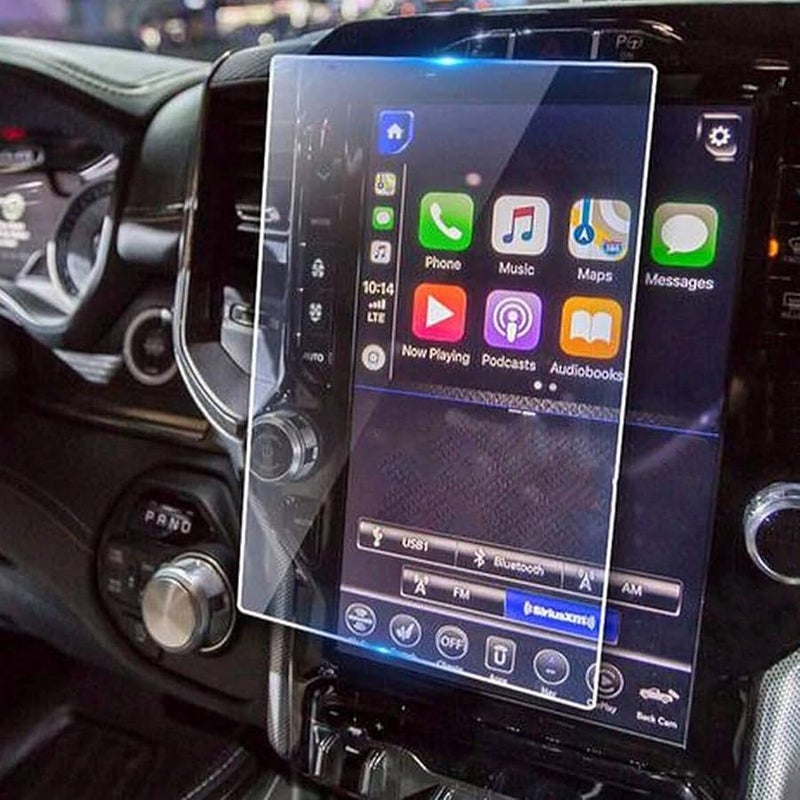Tempered Glass Screen Protector For 2019 2021 Ram 1500 2500 3500 12 Inch Navigation Display - Image 3