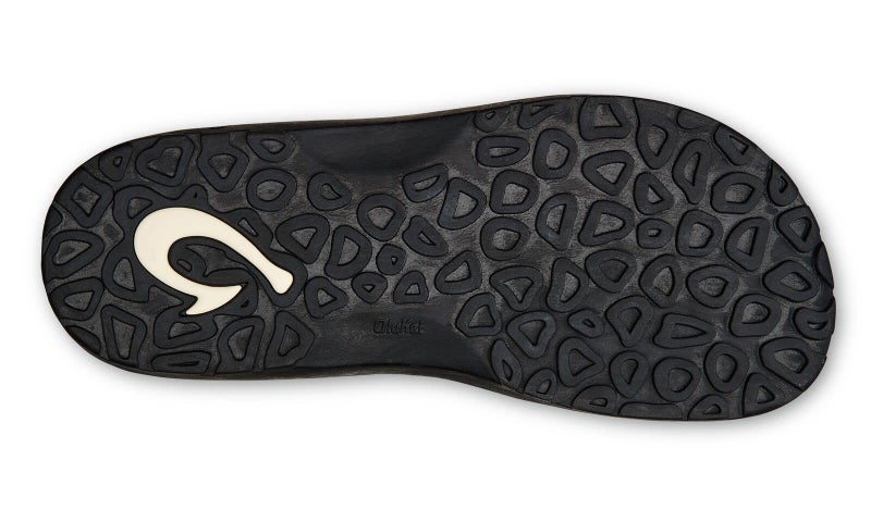 OLUKAI Ohana Men's Beach Sandals, Water Resistant Flip Flops, Arch Support & Comfort Fit, Lightweight & Durable, Enhanced Grip & Traction, Black/Black, 10 - Image 3