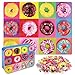 LELEMON Puzzles for Kids Ages 48Donut Puzzle 100 Piece Puzzles for Kids Ages 46 in a Metal BoxEducational Jigsaw Puzzles 100 Piece Puzzle Games Toys for Girls and Boys - Image 3