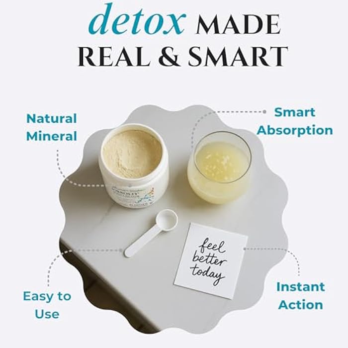 TODICAMP Zeolite Detox Sorbolit - Zeolite Binder Supplement for Full Body Detox - Gut Cleanse, Cellular and Liver Detox (1 Pound (Pack of 1)) - Image 3