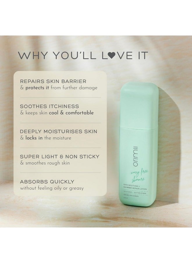 Orimii Barrier Repair Body Lotion 100Ml | Moisturizes Dry Skin, Reduces Irritation & Itching | Lightweight & Non Sticky Winter Body Lotion | Pregnancy & Breastfeeding Safe  - Image 3