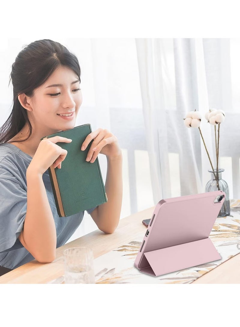 TIGER NEW Smart Case with Pencil Holder Compatible with iPad Mini 6, Trifold Stand Smart Case with Soft TPU Back, Auto Wake/Sleep, Dust Proof & Anti-Fingerprint, Heavy Duty Protection for iPad Mini 6 - Image 4