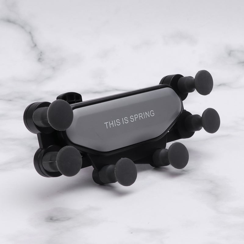 2pcs Car Phone Holder Air Outlet Type Sensor Mobile Phone Holder Navigation Car Bracket 7- ( ) - Image 4