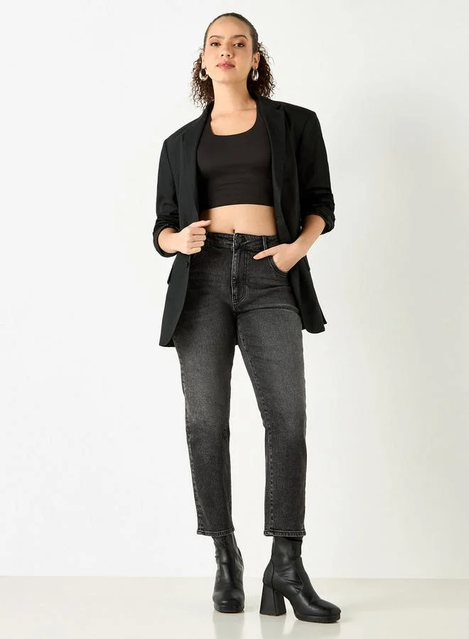 لي كوبر بنطلون جينز بقصة سليم وجيوب من لي كوبر