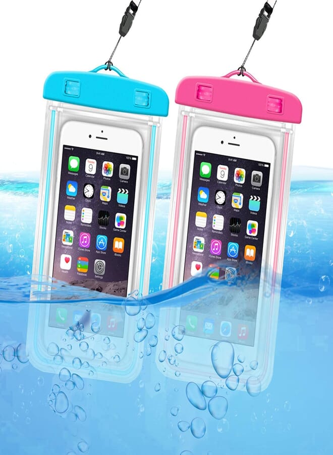 ORIbox ORIbox Waterproof Pouch Phone Dry Bag with Luminous Ornament Case for iPhone