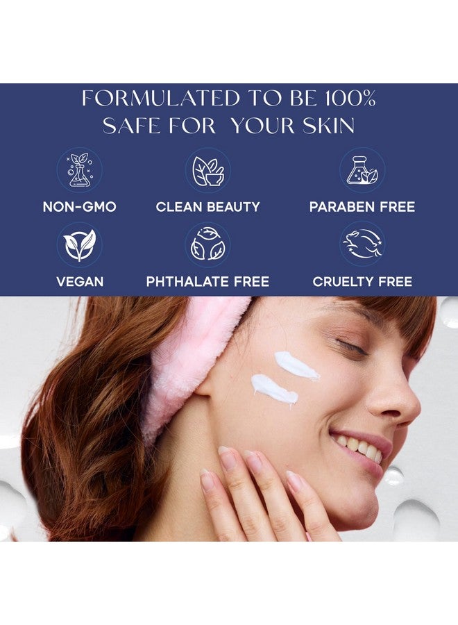 سكين 2.0 مرطب الوجه الكوري Skin 2.0 بحمض الهيالورونيك والكولاجين - تم اختباره من قبل أطباء الجلدية، مرطب للغاية، مضاد للشيخوخة، جمال نظيف، خالي من القسوة على الحيوانات، مناسب لجميع أنواع البشرة - 1.69 أونصة سائلة - Image 5