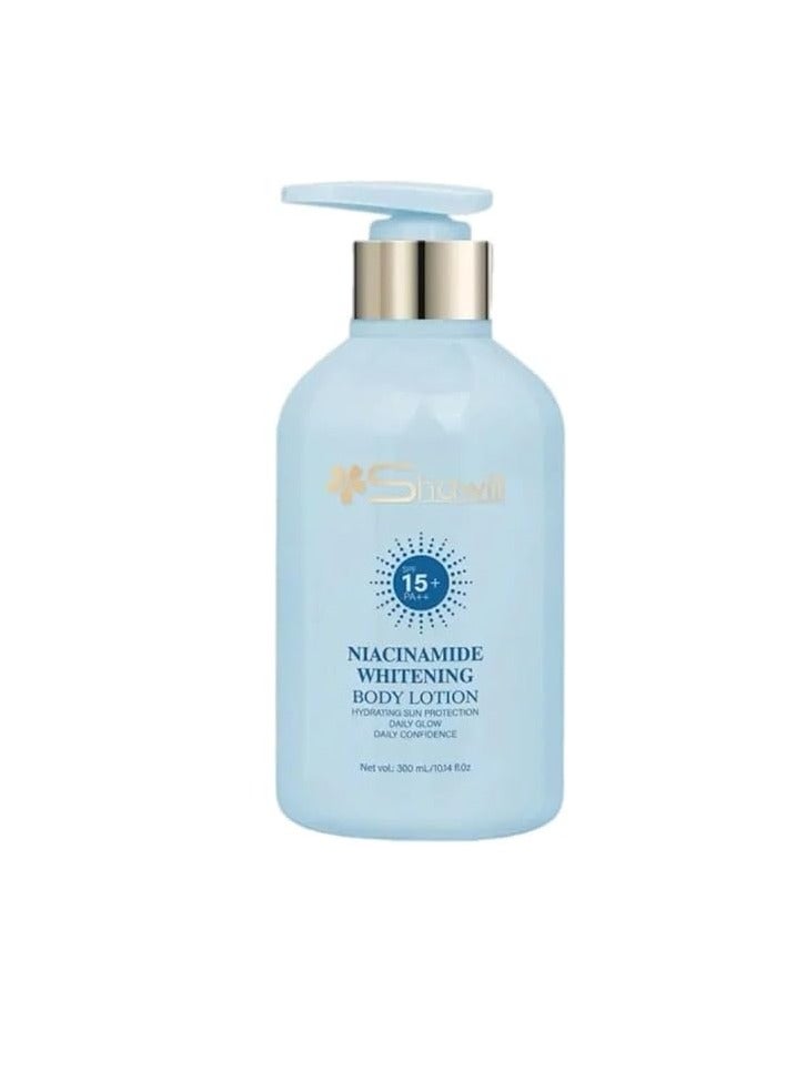 Shawill Niacinamide Whitening Body Lotion SPF 15+ PA ++ - 300ml - Image 1