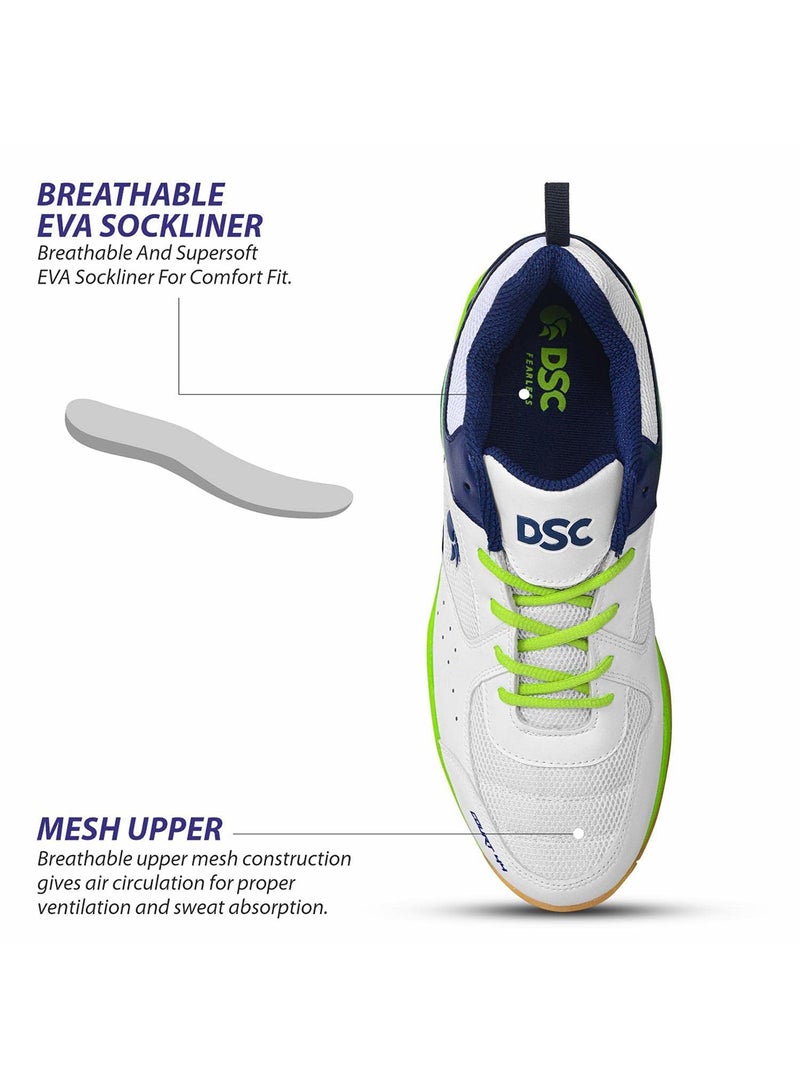 DSC Court 44 Badminton Shoes | 10 UK / 11 US / 44 EU | For Men and Boys | With Natural Crape Rubber Non Marking Outsole - Image 5