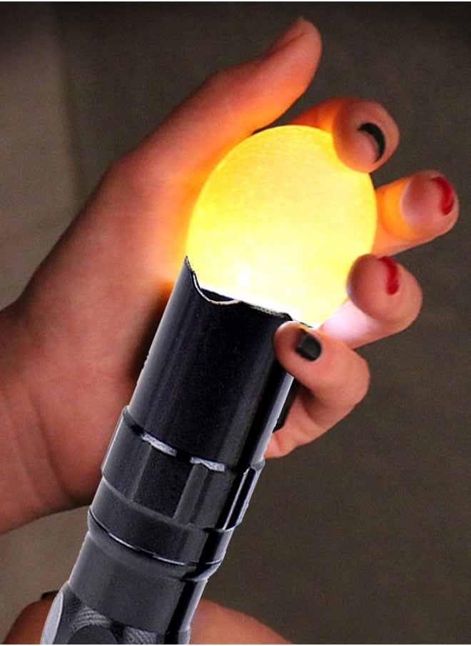 CATANES - Mini Fully Automatic Egg Incubatorwith LED Flashlight Torch, 7 Eggs Intelligent Home Temperature Control Incubator for Chicken Duck Goose Quail Birds Fertile Eggs - Image 1