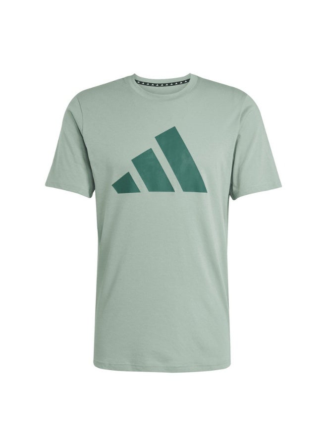 Adidas Train Essentials Feelready Logo Training Men Graphic T-Shirt - Image 1