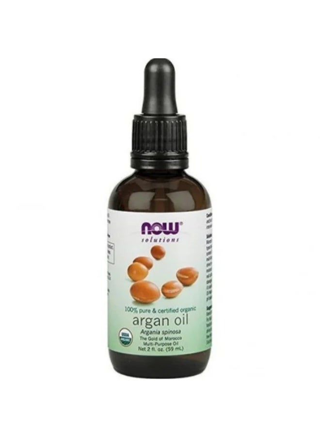 Now - Organic Argan Oil for Hair - 59 ml