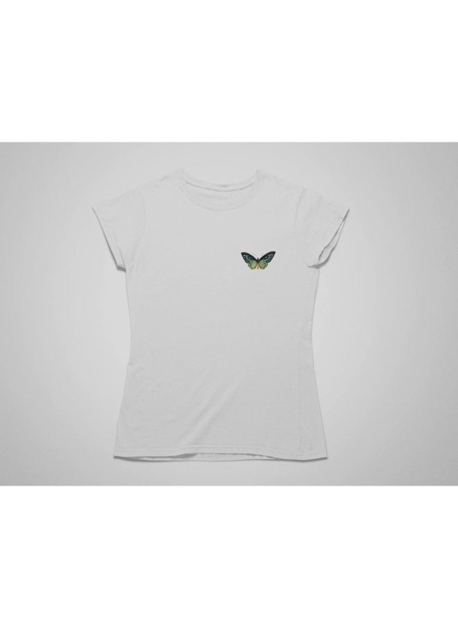 Women's printed T-Shirt -Butterfly, round neck, 100% cotton, regular fit - pzsku/Z9DA276E70D6B13ACF7F9Z/45/_/1705141576/aed92075-8620-4ac1-af2c-8b13b20608e3