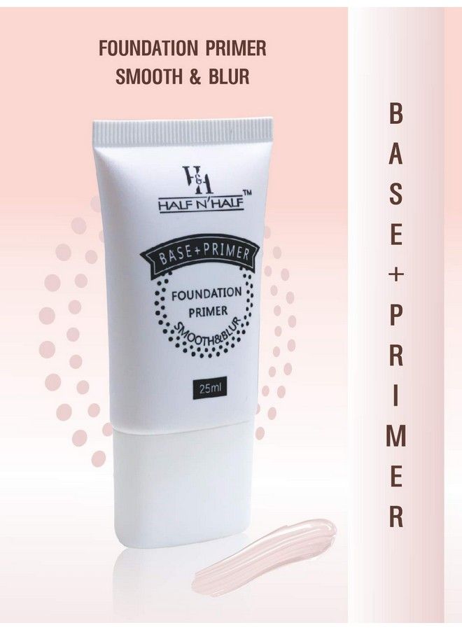 Half N half Base + Primer Foundation Smooth & Blur Pr04 Multicolor - Image 5