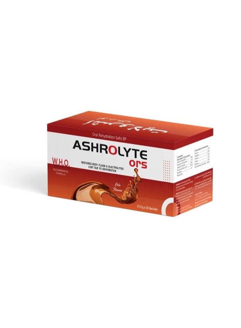 هو أملاح معالجة الجفاف عن طريق الفم Bp Ashrolyte Ors 25 قطعة - Image 1