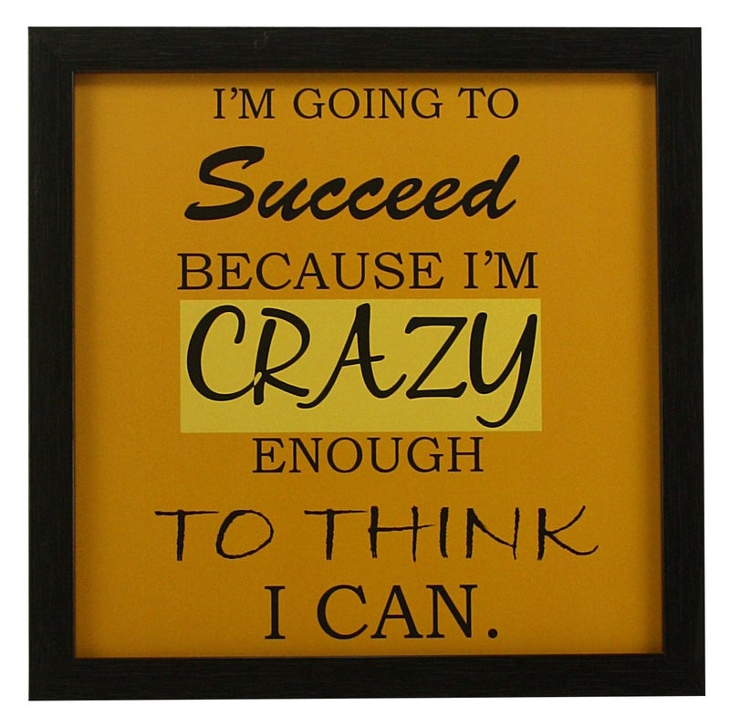 Indianara 3 Piece Set of Framed Wall Hanging Motivational Office Decor Art Prints 8.7 inch X 8.7 inch Without Glass-Multicolour - Image 4