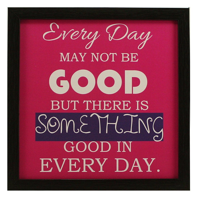 Indianara 3 Piece Set of Framed Wall Hanging Motivational Office Decor Art Prints 8.7 inch X 8.7 inch Without Glass-Multicolour - Image 2