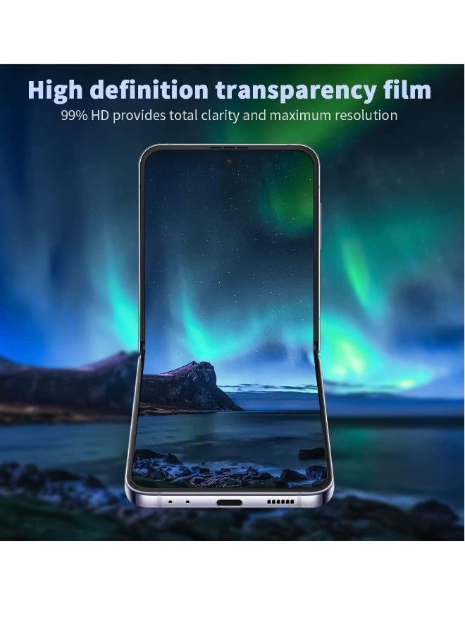 DUSALA SCREEN PROTECTOR HD Full Film for Samsung Galaxy Z Flip 4 5G - Image 4