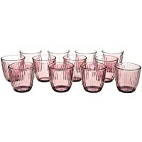 Bormioli Rocco Line Water Glass Set of 12 975 oz Lilac Rode