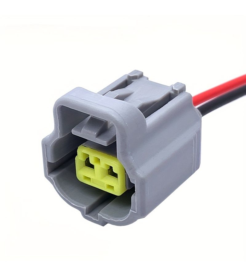 Grey 2 Pin 1.8mm Water Temperature Sensor Connector for Toyota Camry Corolla - Image 4